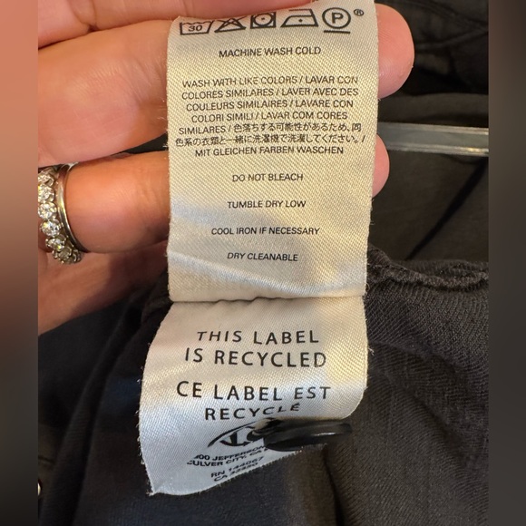 Outerknown Station Jumpsuit Black Size XS - Picture 13 of 14